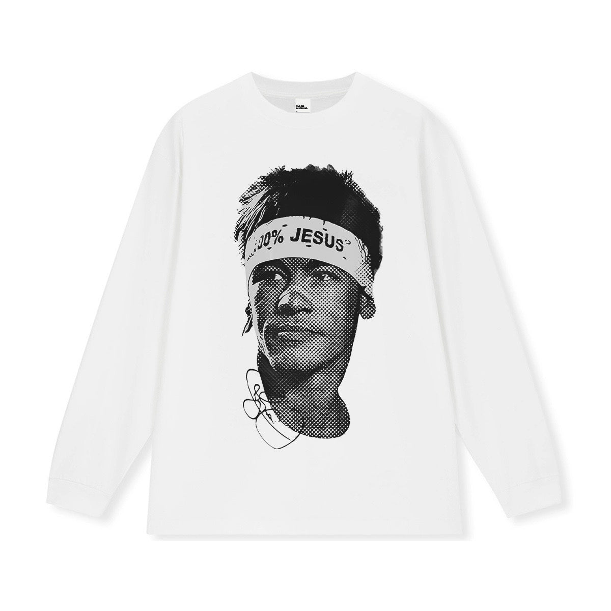 NEYMAR 100% JESUS HEAVY LONGSLEEVE
